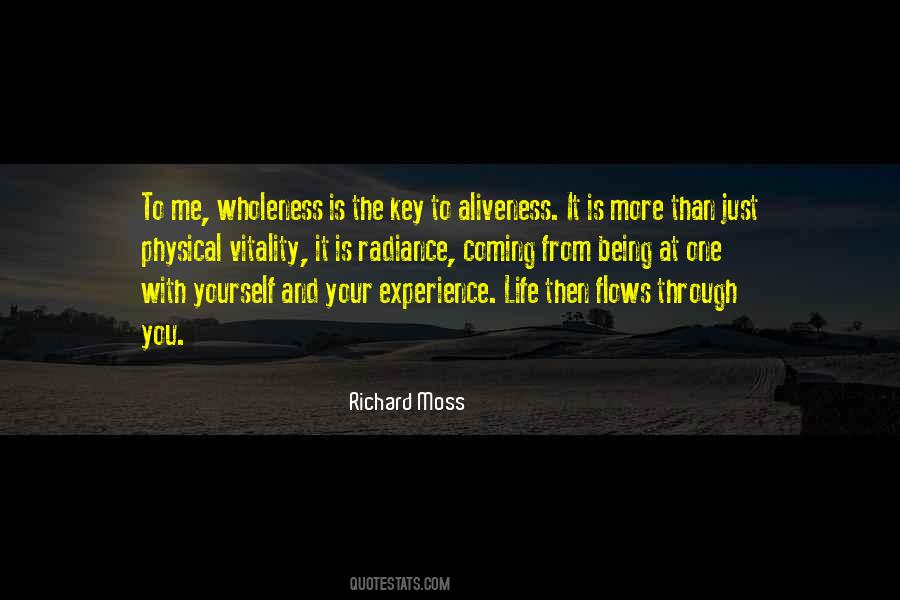 Quotes About Aliveness #943447