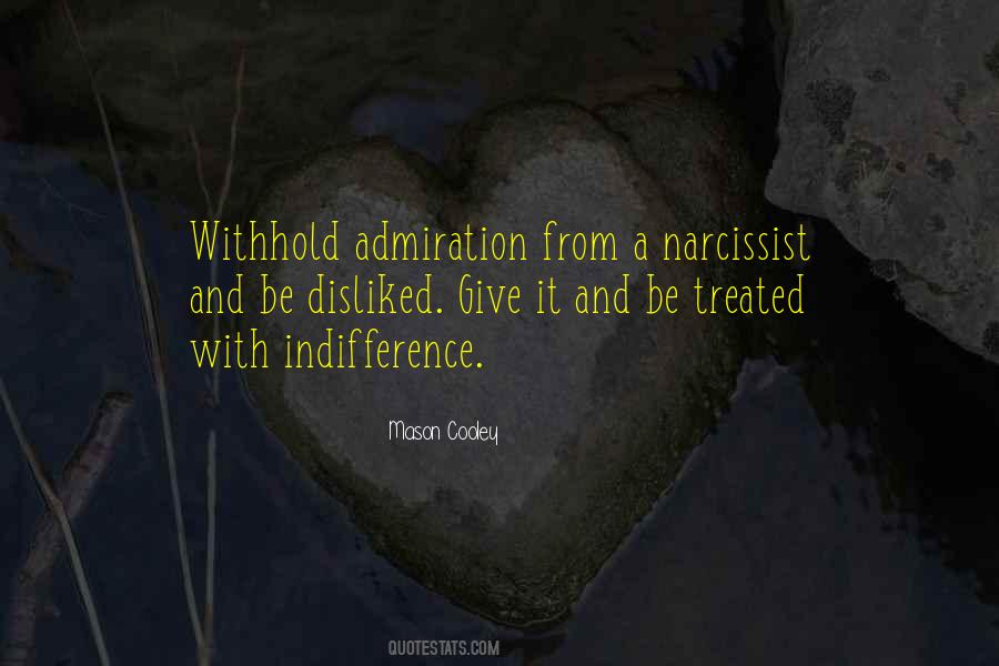 Quotes About A Narcissist #637939