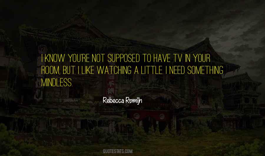 Quotes About Not Watching Tv #1390989