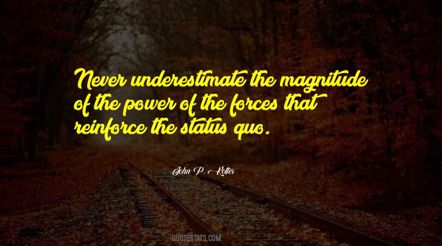 Quotes About Underestimate #1246757