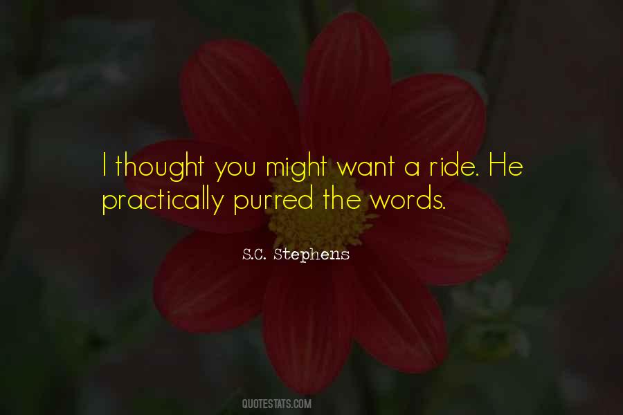 Quotes About A Ride #1128998