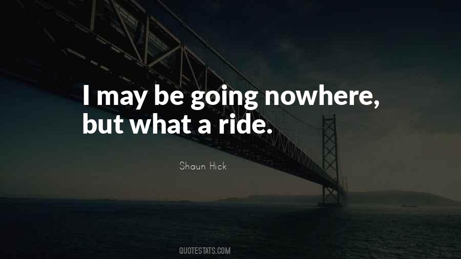 Quotes About A Ride #1199619