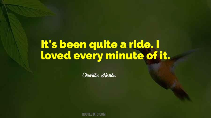 Quotes About A Ride #1438906