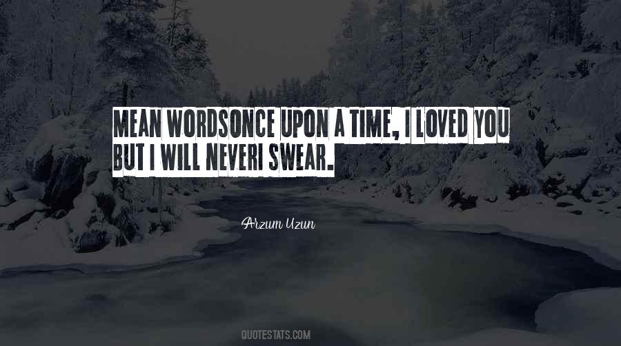 Quotes About Swear Words #1624888