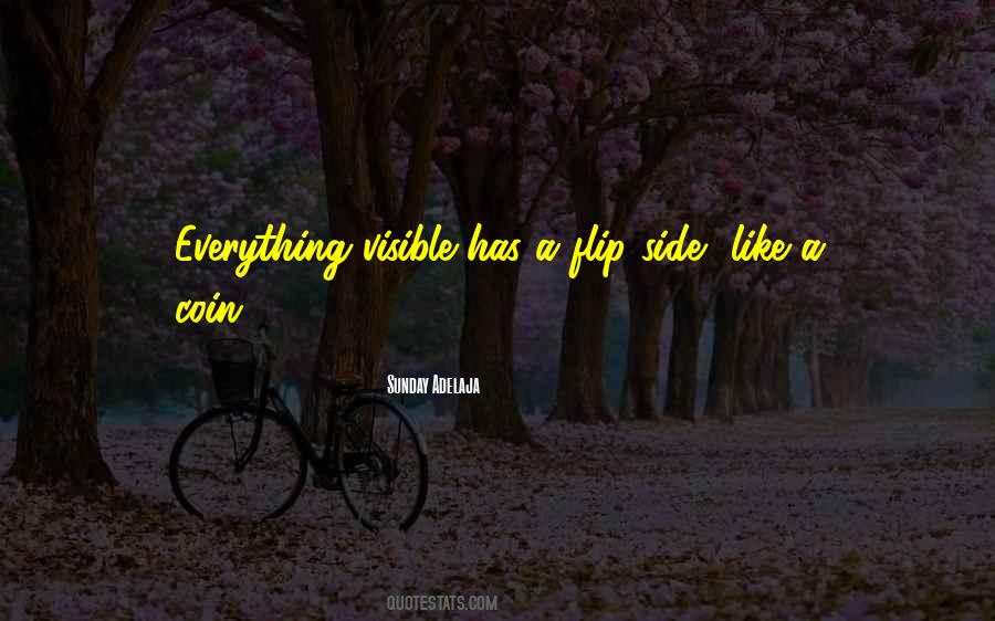 Quotes About The Other Side Of The Coin #1569271
