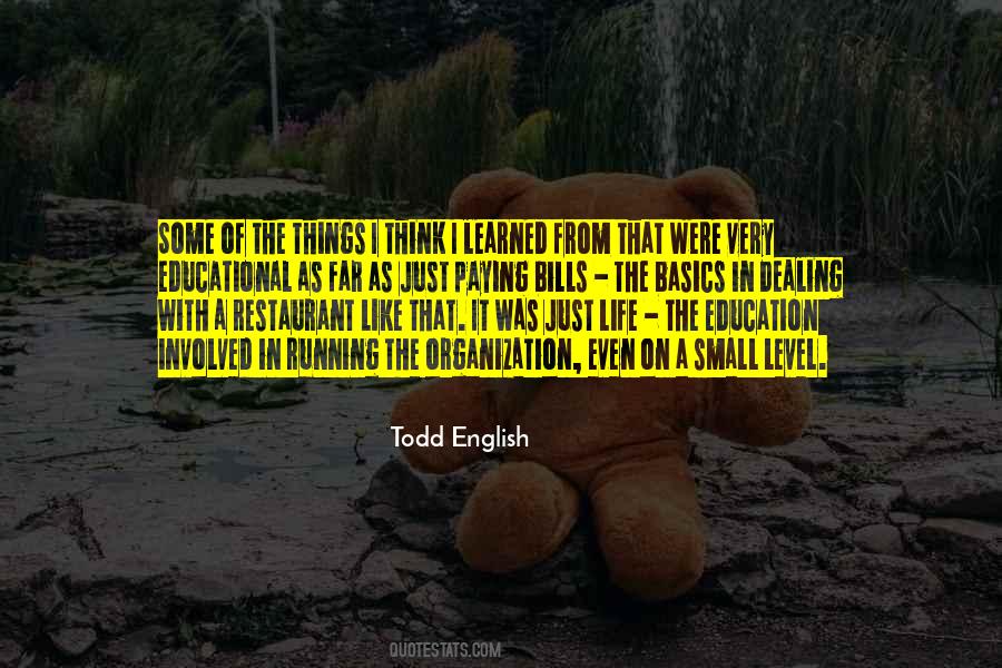 Quotes About English Education #1342641