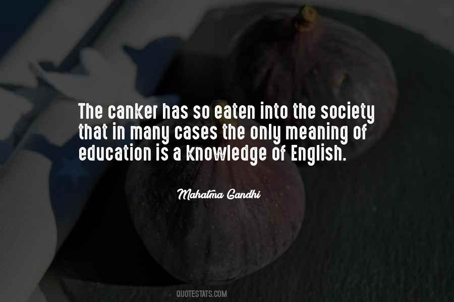 Quotes About English Education #147156