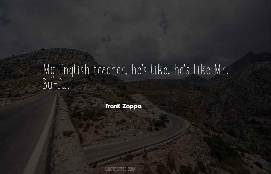 Quotes About English Education #472092