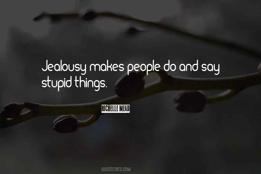 Jealousy People Quotes #895262