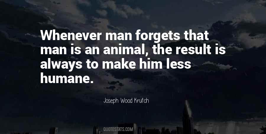Animal Humane Quotes #239880