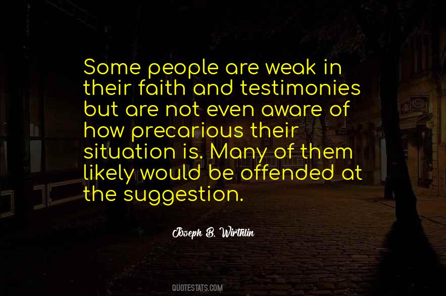 Weak People Quotes #140420
