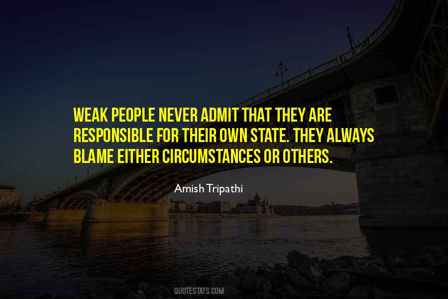 Weak People Quotes #569160