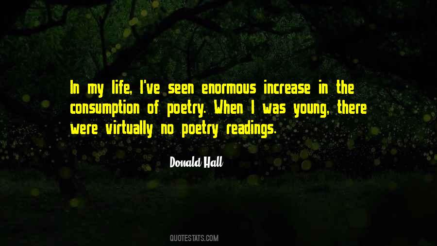 Quotes About Poetry Readings #1626308