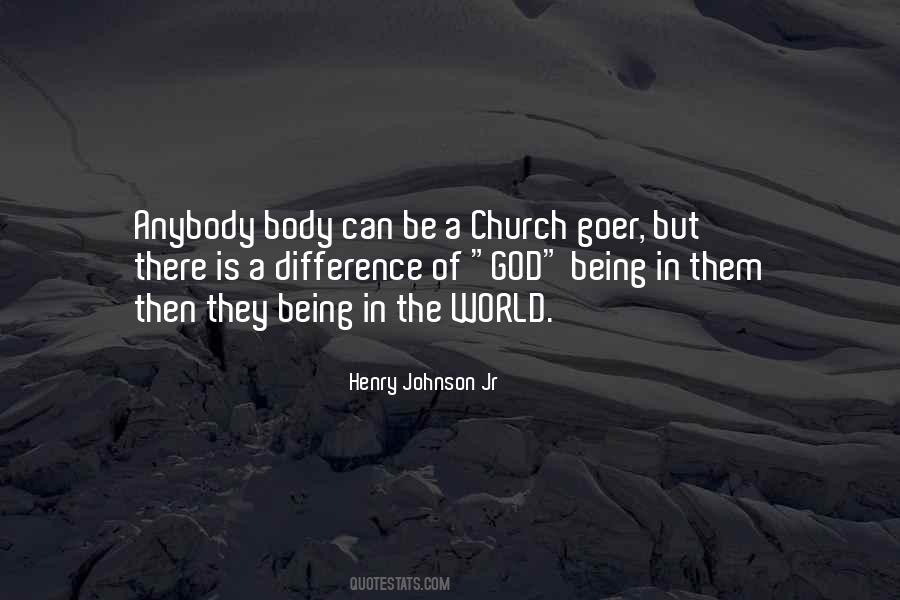 Being In Church Quotes #1002097