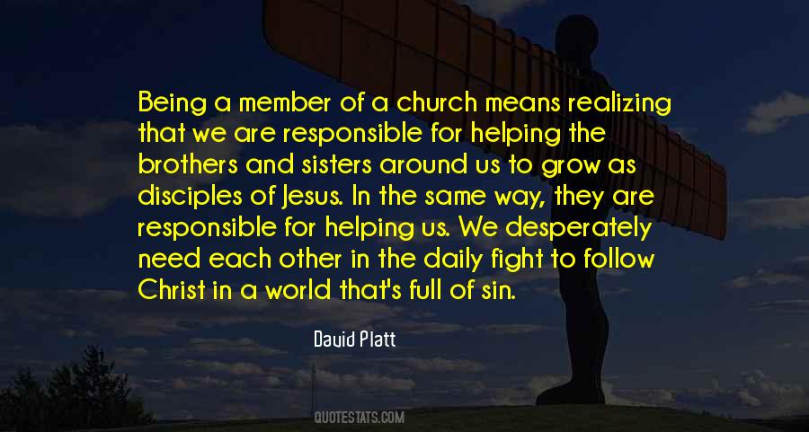 Being In Church Quotes #1314178