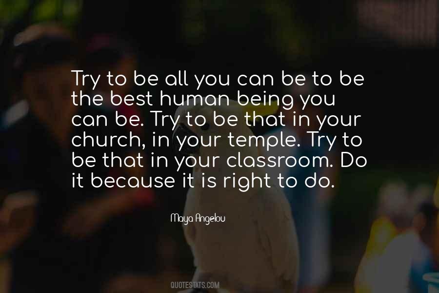 Being In Church Quotes #1568507