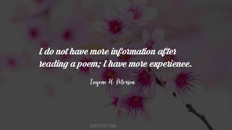 Quotes About Poetry Reading #535670