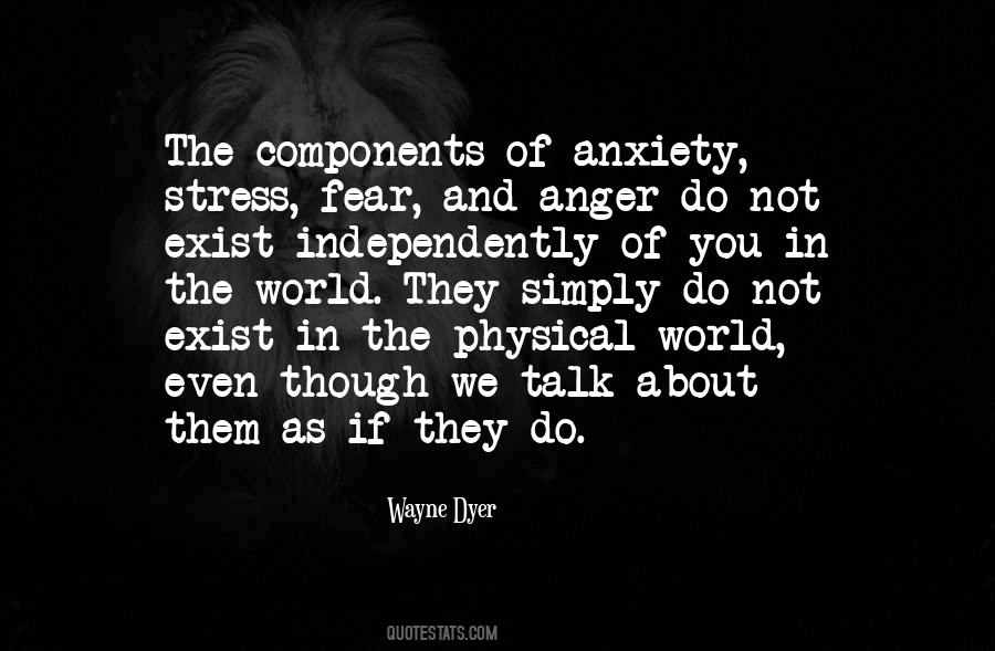 Quotes About Stress And Anxiety #1309103