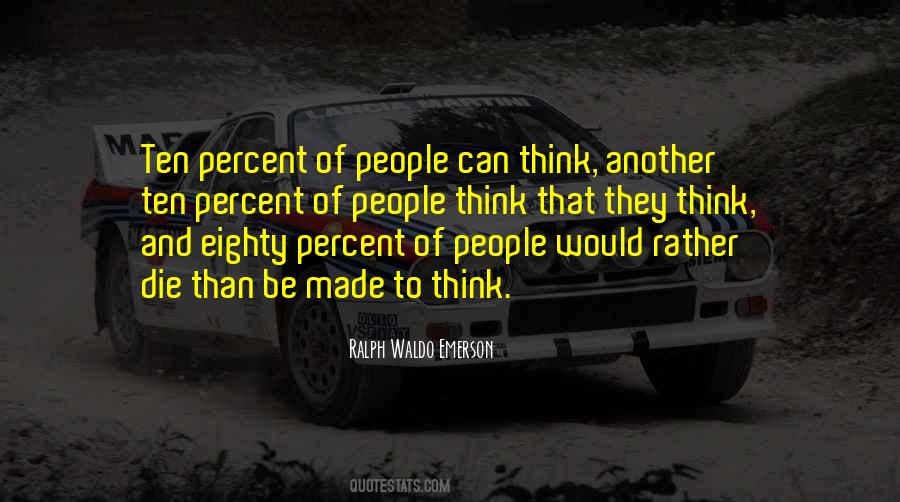 Ten Percent Quotes #1336656