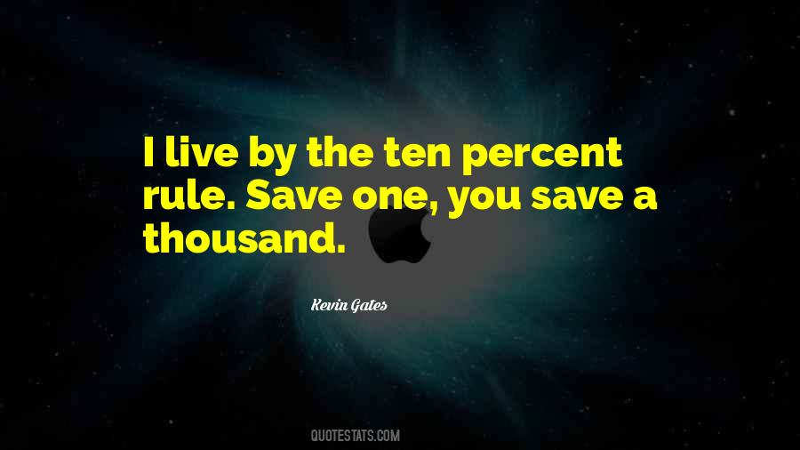 Ten Percent Quotes #1342390