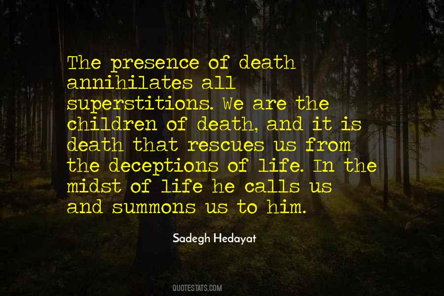 Deceptions In Life Quotes #1143472