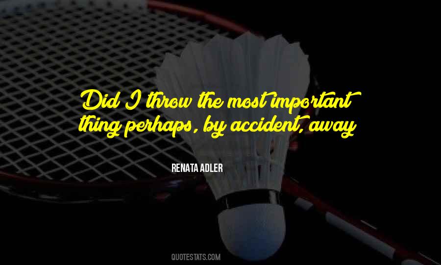 Quotes About Accidents #31708