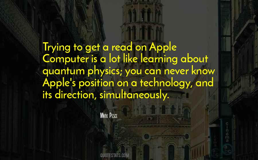 Quotes About Technology And Learning #284432