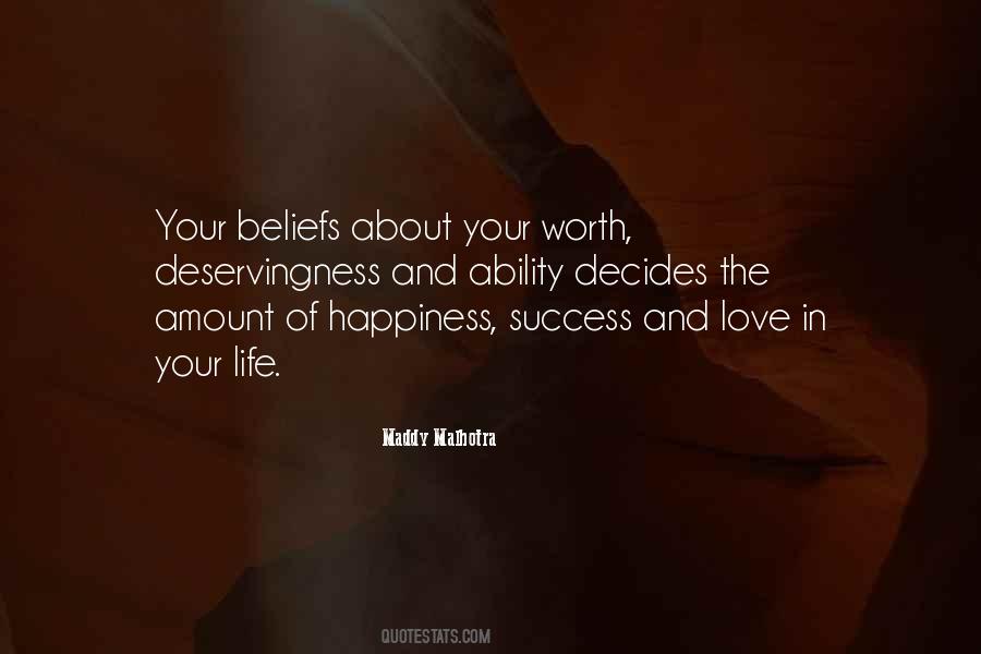 Self Beliefs Quotes #1327785