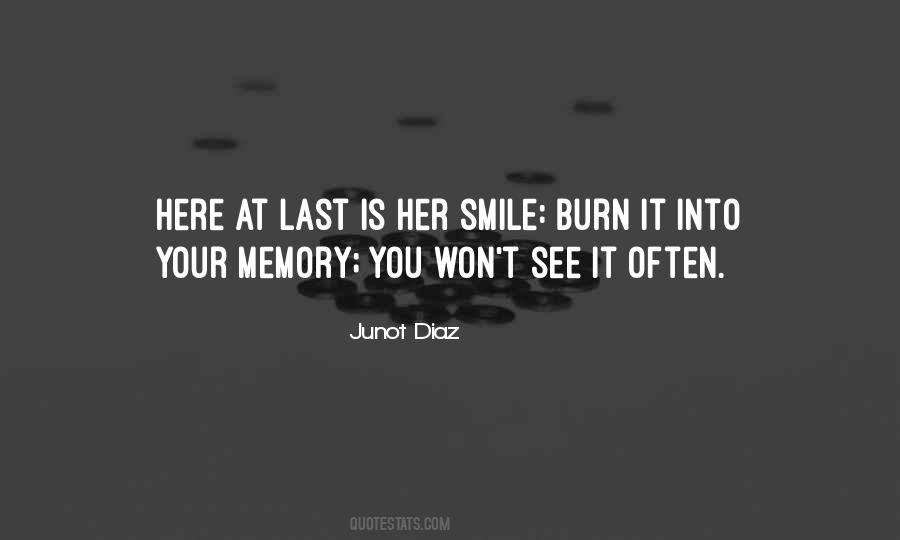 Quotes About Your Memory #1418726