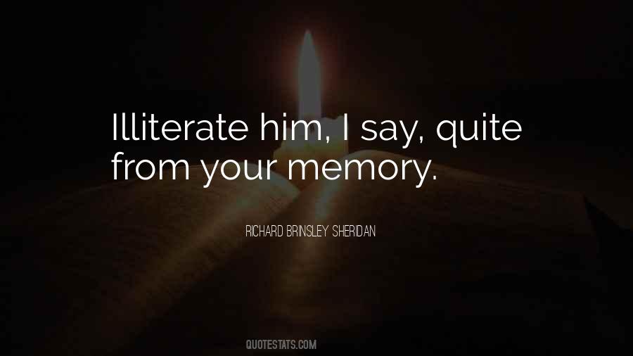 Quotes About Your Memory #343302