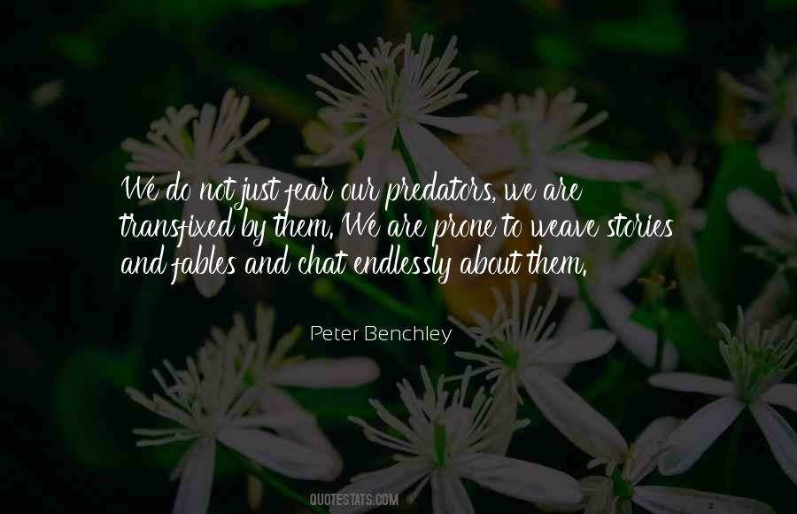 Quotes About Predators #215513