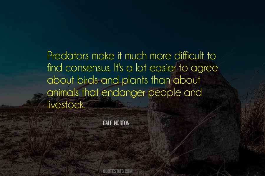 Quotes About Predators #60870