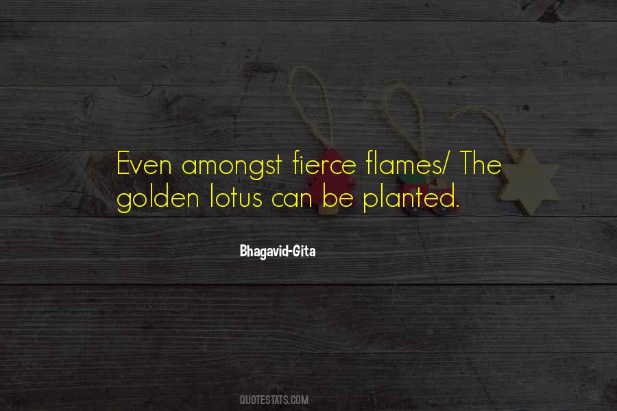 Golden Flames Quotes #284917