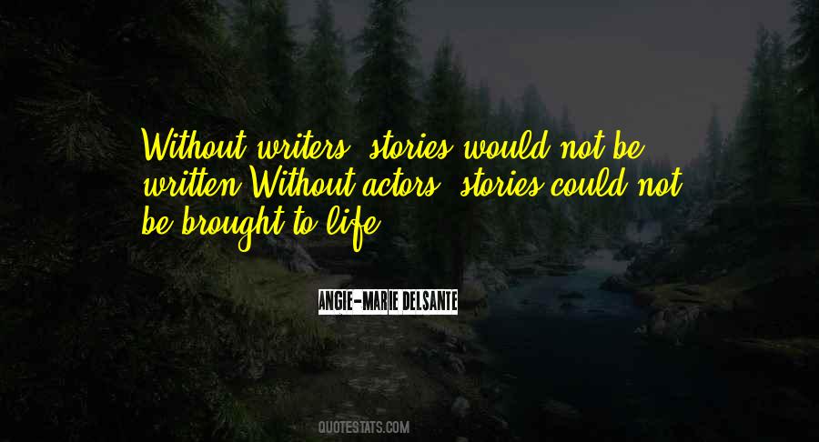 Be Written Quotes #1146139