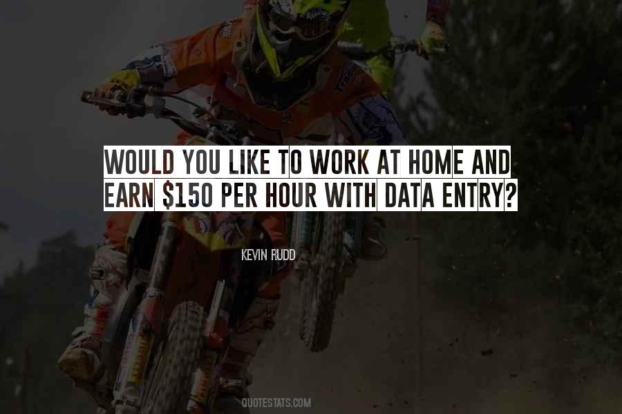 Quotes About Work At Home #1628161