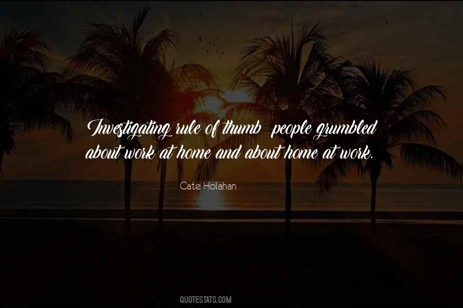 Quotes About Work At Home #85931