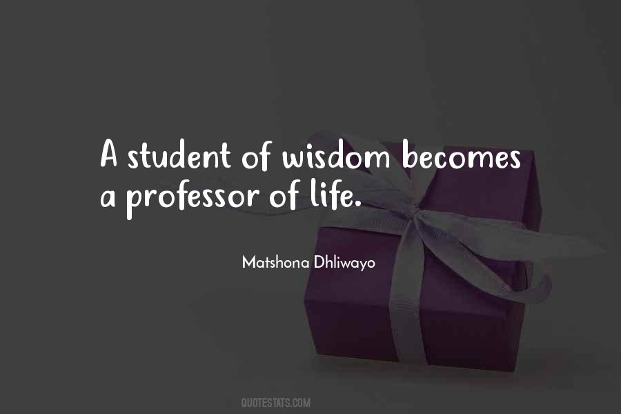 Student Of Life Quotes #694844