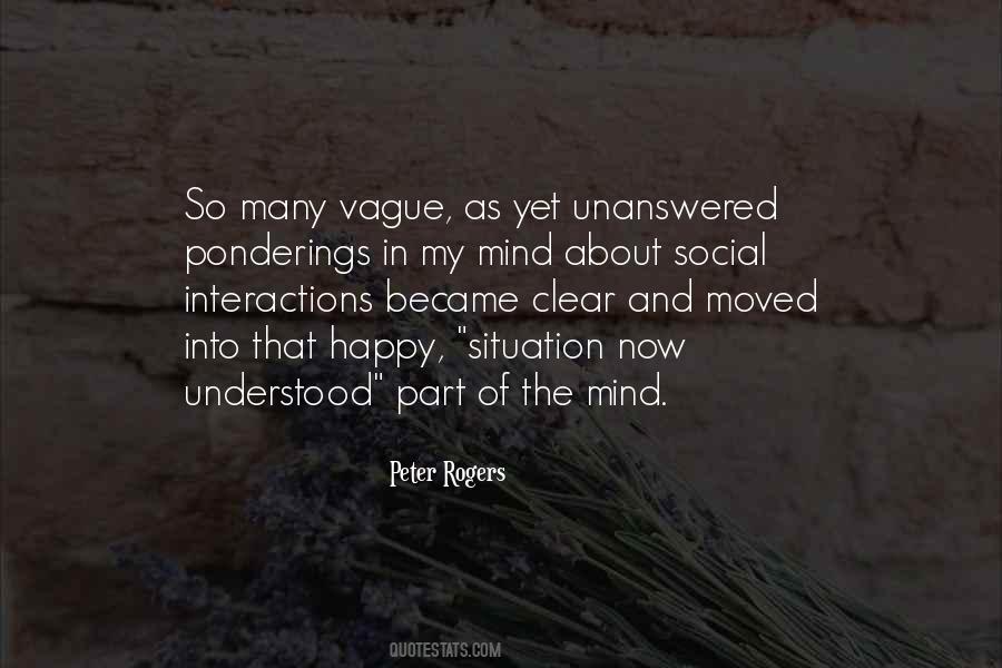 Understood The Situation Quotes #340749