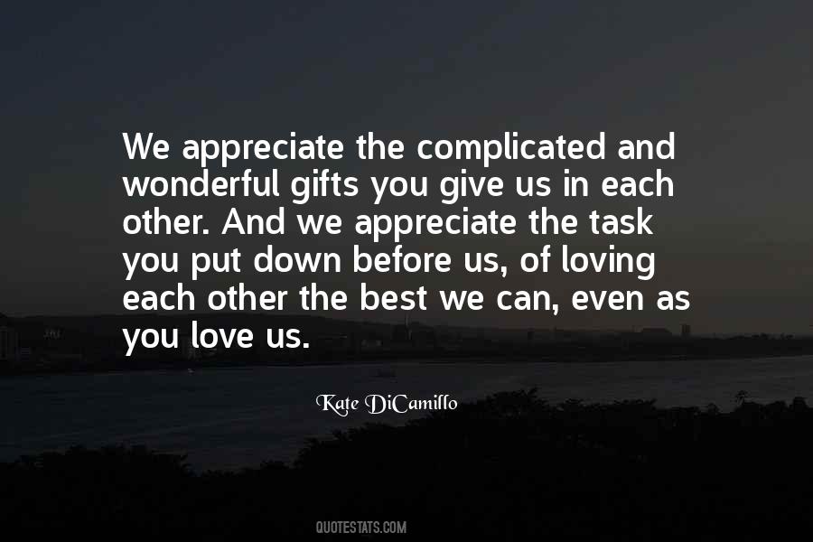 Quotes About Gifts And Love #1108922