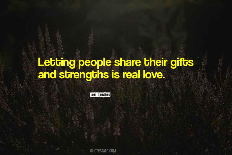 Quotes About Gifts And Love #255569