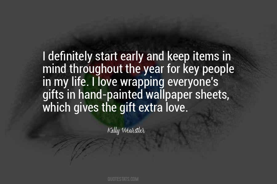 Quotes About Gifts And Love #262856