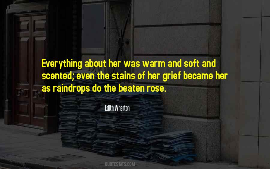 Rose With Raindrops Quotes #169479