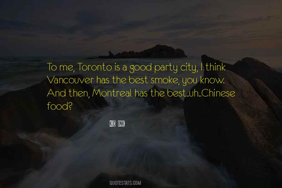 Quotes About Montreal #1743911