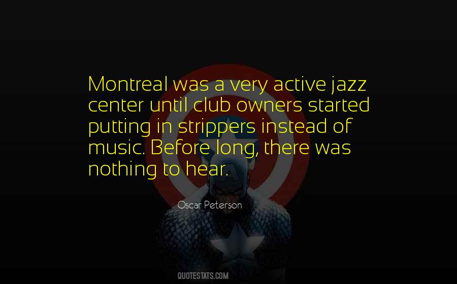 Quotes About Montreal #257555