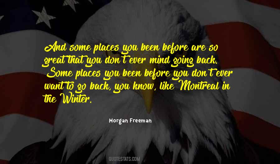 Quotes About Montreal #951737