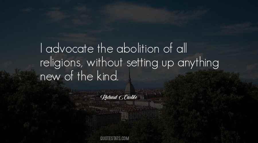 Quotes About Abolition #16579