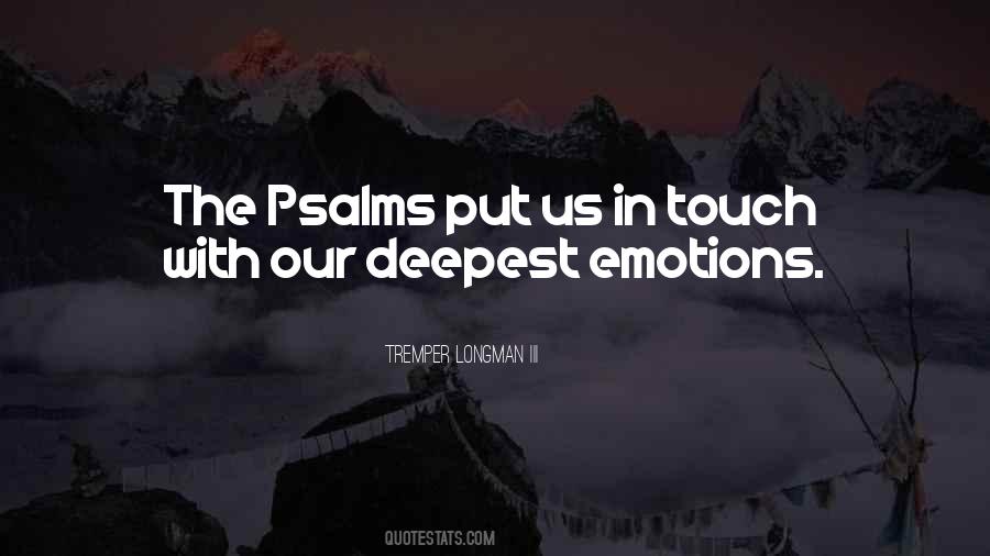 Quotes About Psalms #1052972