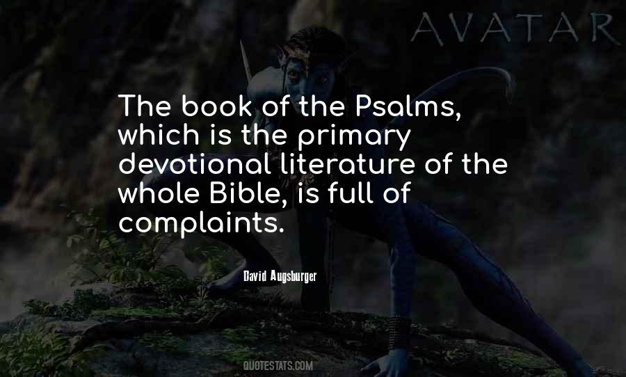 Quotes About Psalms #684132