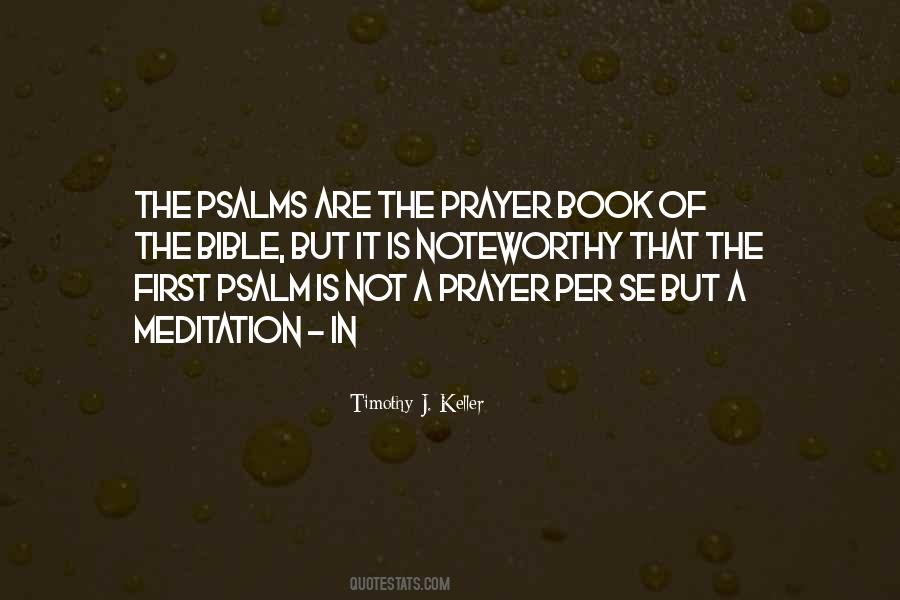 Quotes About Psalms #685568