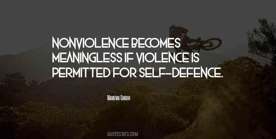 Quotes About Self Defence #648130